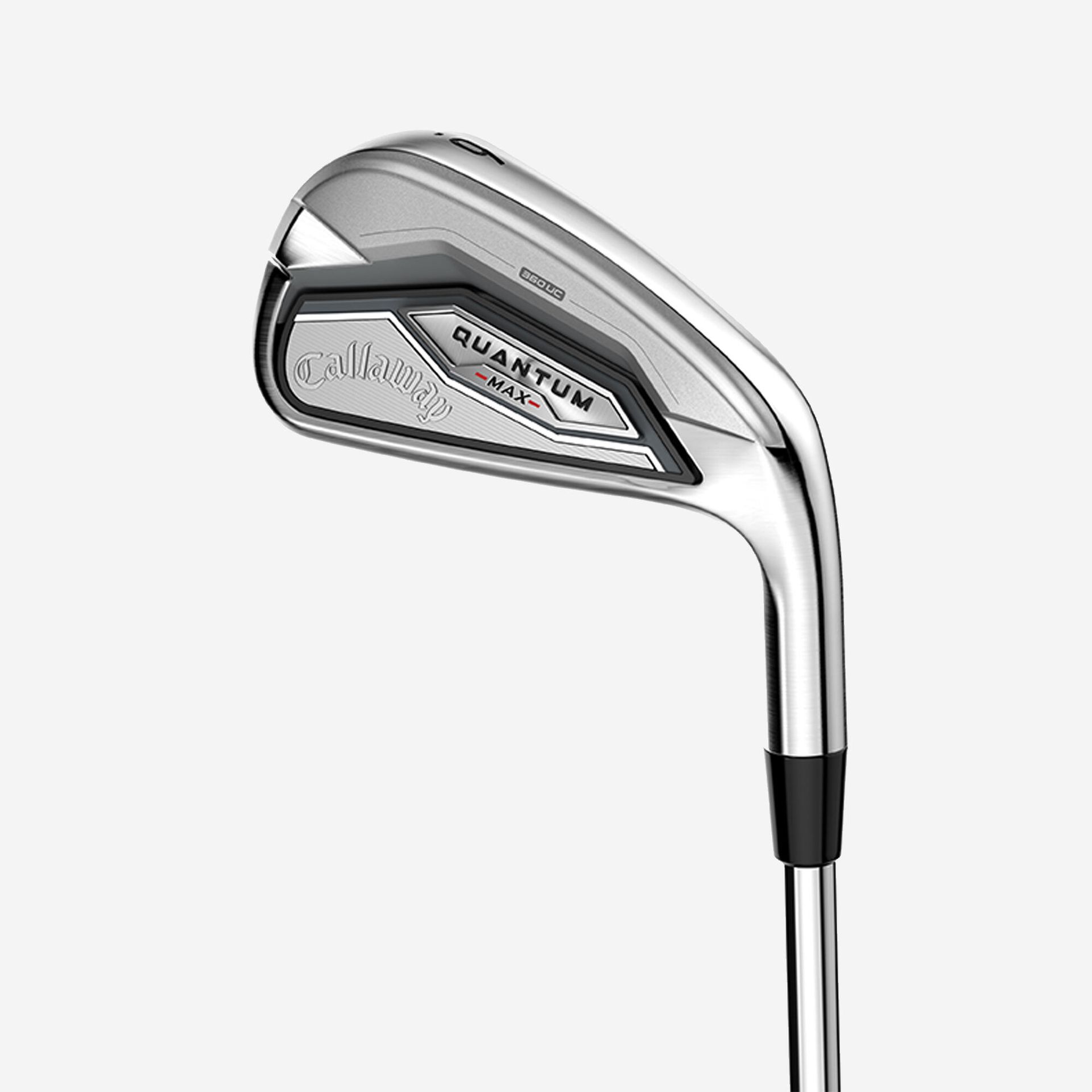 Kij golfowy Iron Callaway Quantum Max OS Prawa ręka, 5-PW, 6, Regular, Graphite, True Temper Denali Frost Silver 60g