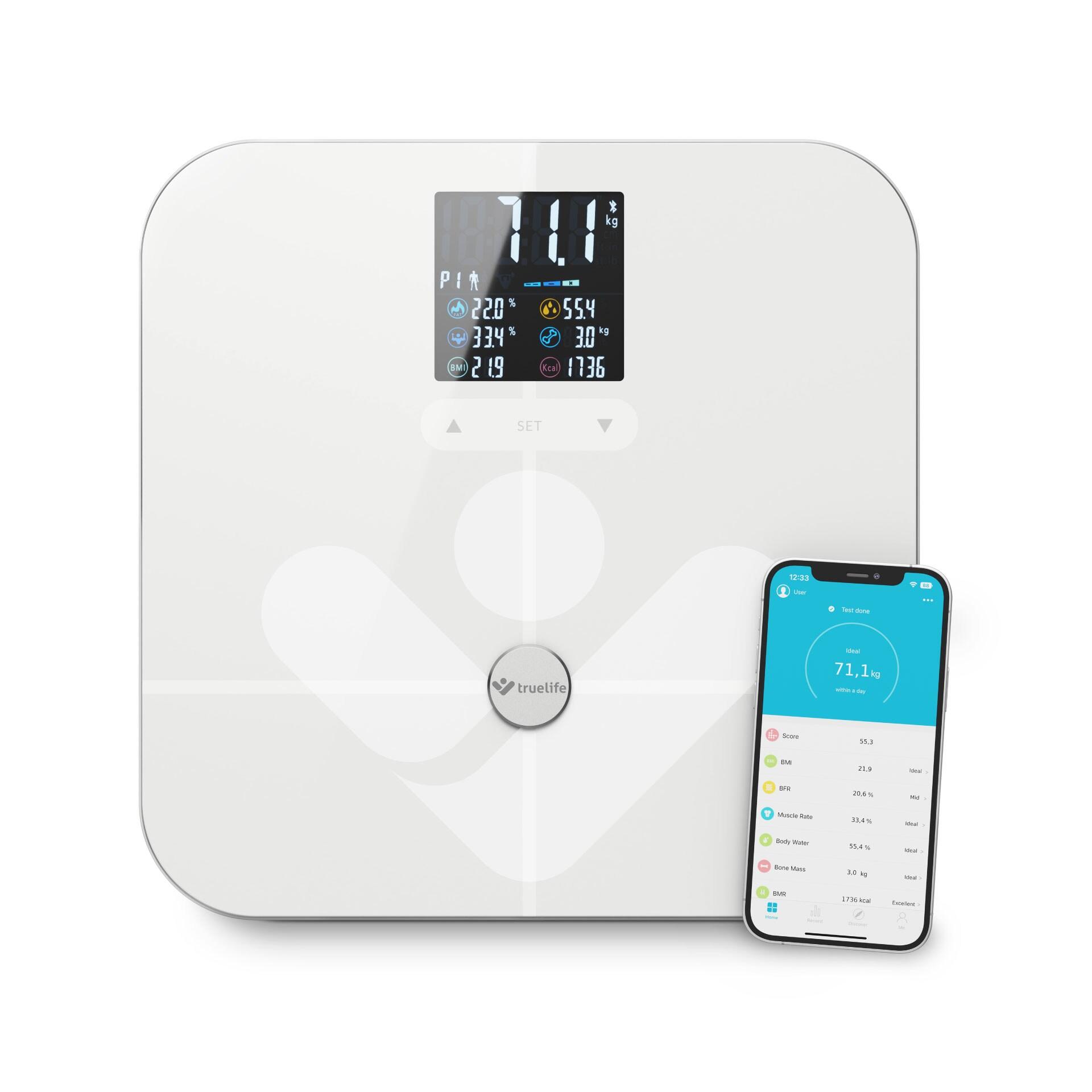 TrueLife FitScale W7 BT Biały