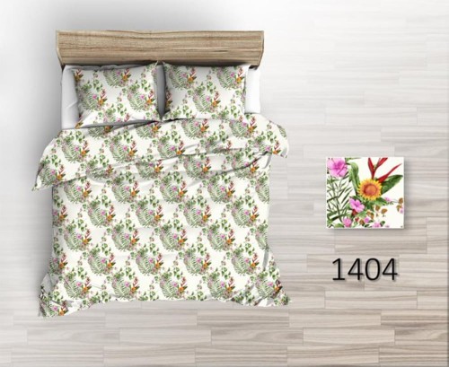 Pościel 100% BAWEŁNA Renforce 140x200cm (poszwa) + 1x 70x80cm (poszewka) Wykończenie satynowe SATYNA SŁOMIANKI
