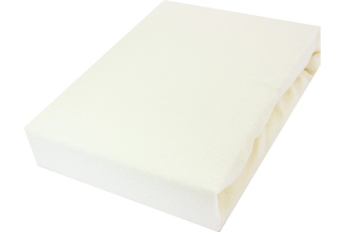 Prześcieradło FROTTE Z GUMKĄ 180g/m2 ECRU