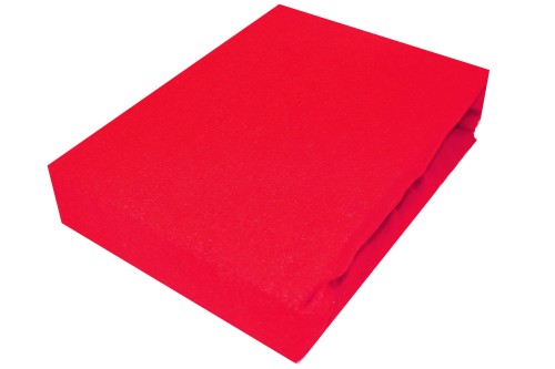 Prześcieradło FROTTE Z GUMKĄ 180g/m2 CZERWONE
