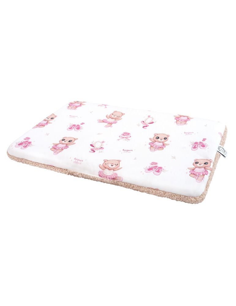 Bonjour Cherie Poduszka dwustronna bawełna i boucle 40/60 Ballerina