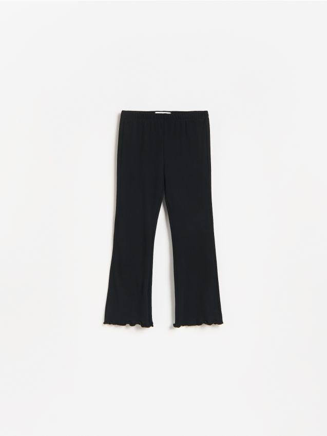 Reserved - Legginsy flare - czarny