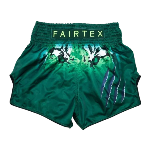 Fairtex Spodenki Tajskie Muay Thai BS1913 Tonna Green