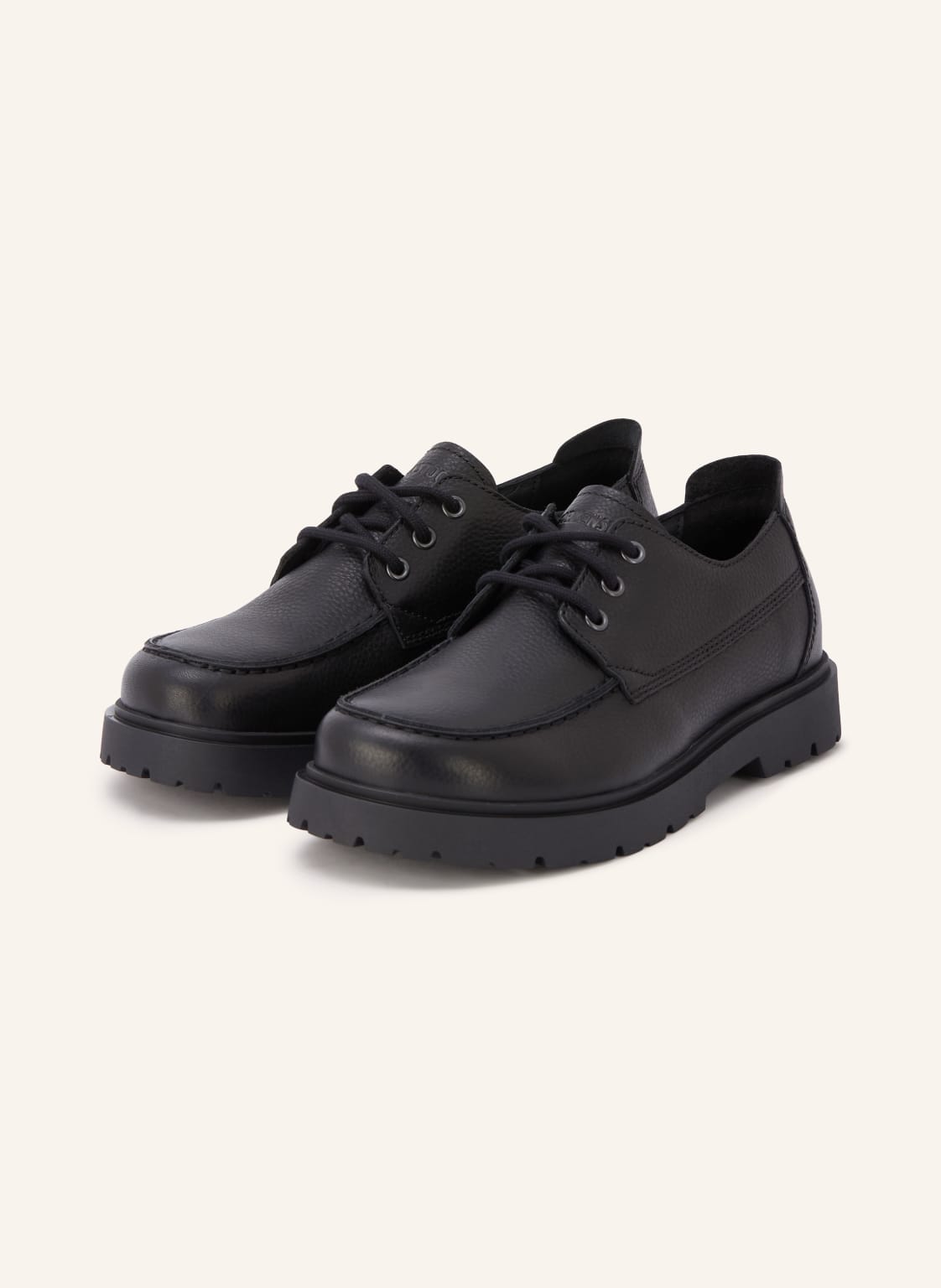 Birkenstock Sznurowane Botki Highwood Moc Lace Low schwarz