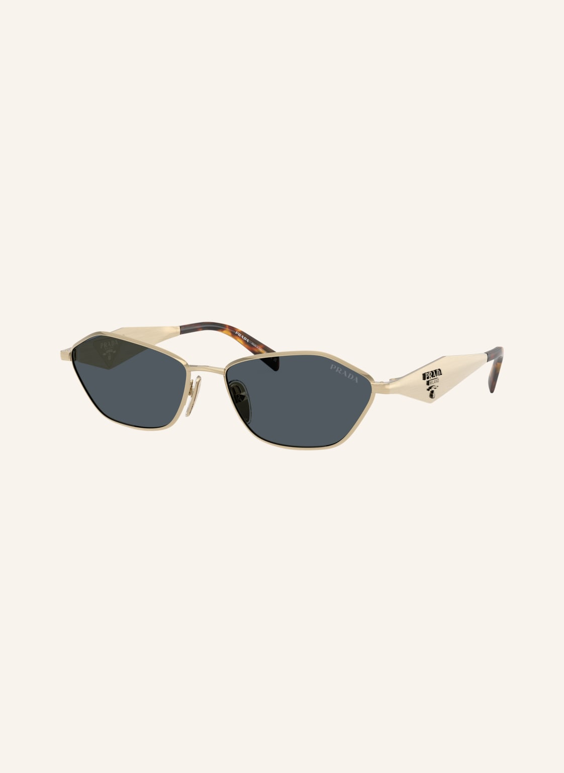 Prada Okulary Przeciwsłoneczne Pr d50s gold