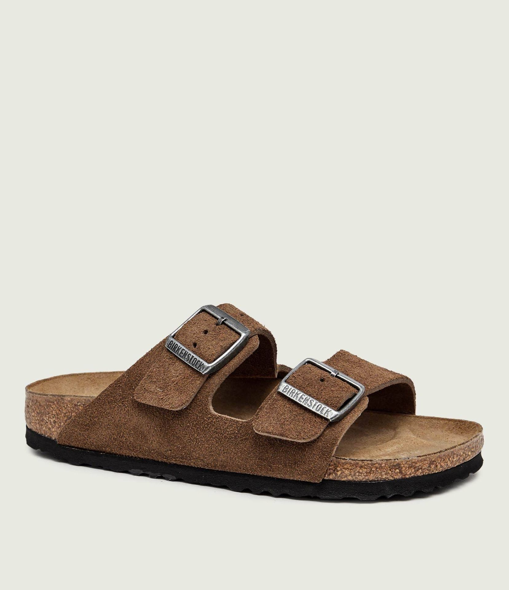 Birkenstock Klapki Arizona zamsz narrow fit