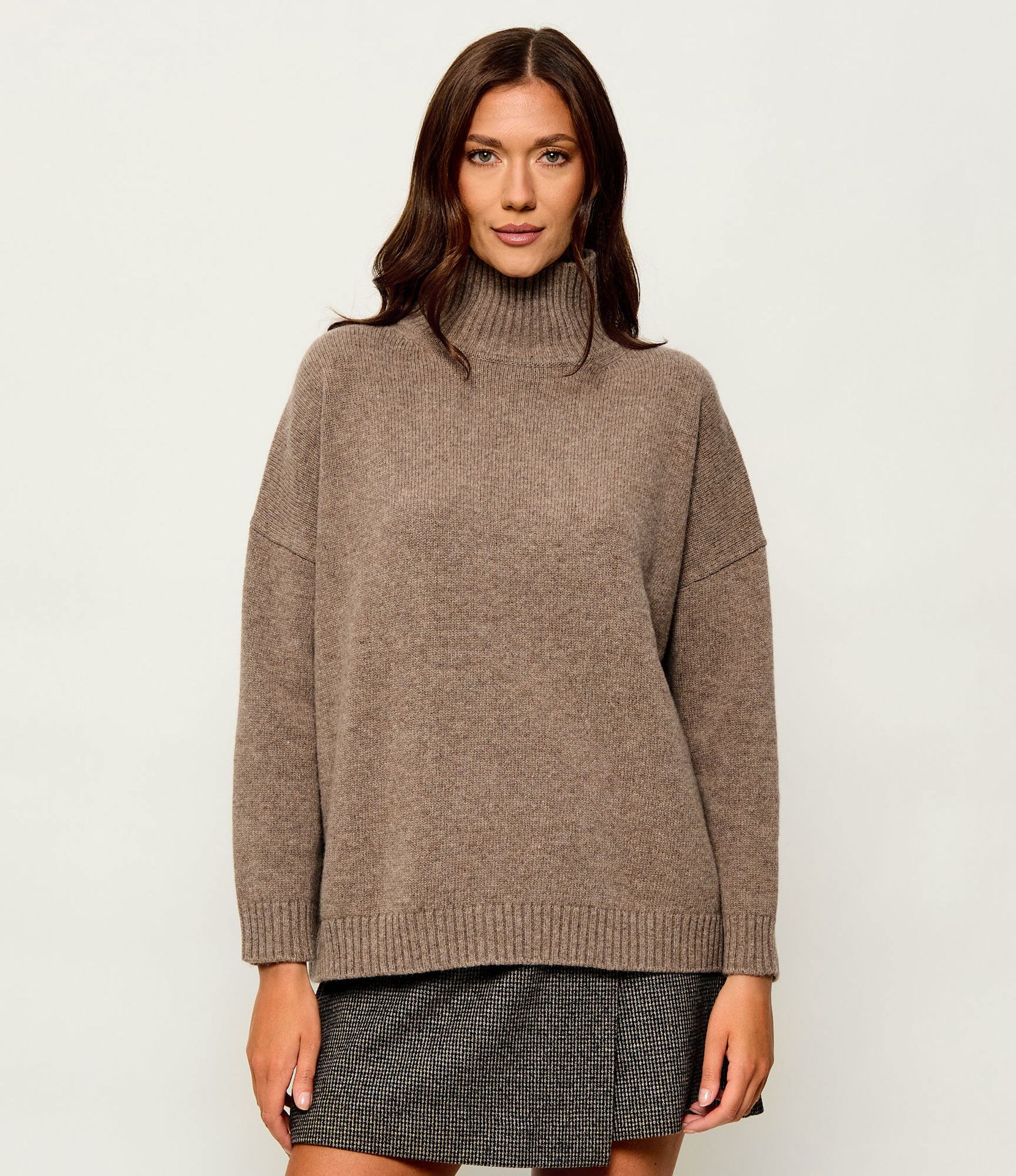 Weekend MaxMara Wełniany golf Wkdborgia Oversize fit