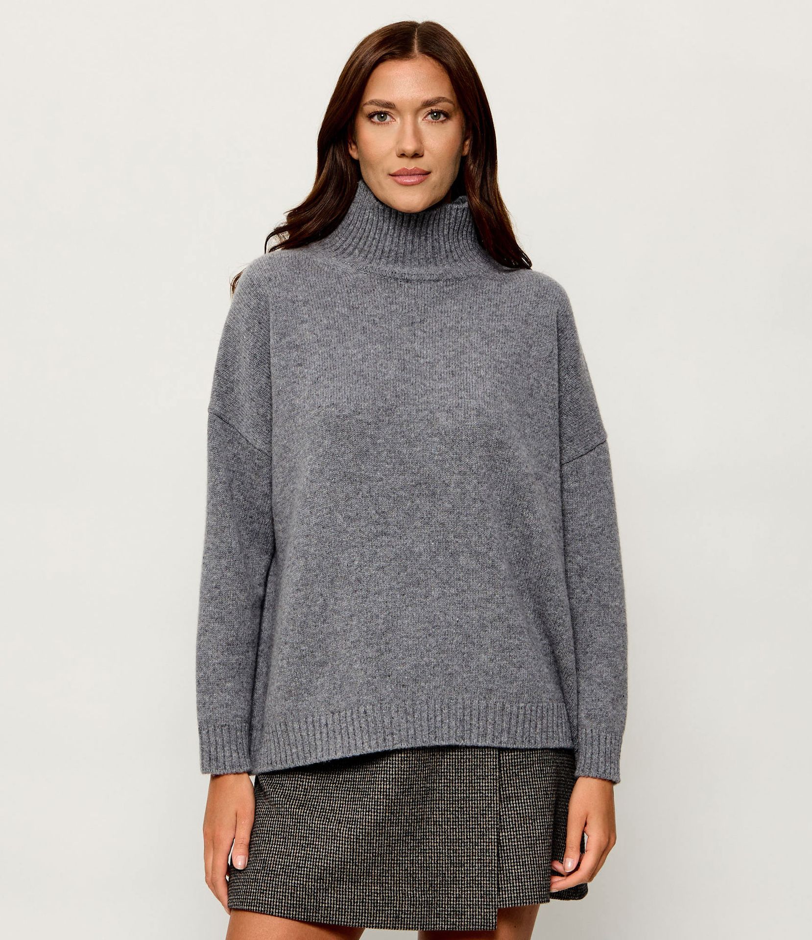 Weekend MaxMara Wełniany golf Wkdborgia Oversize fit