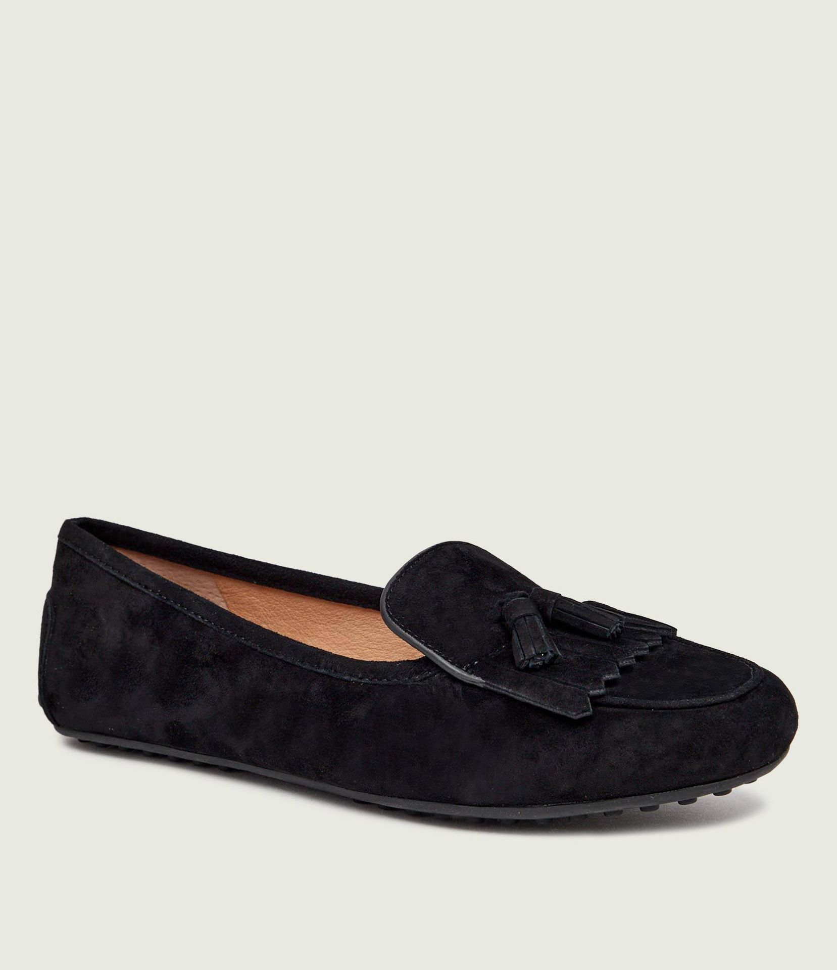LAUREN RALPH LAUREN Mokasyny Tayte zamsz