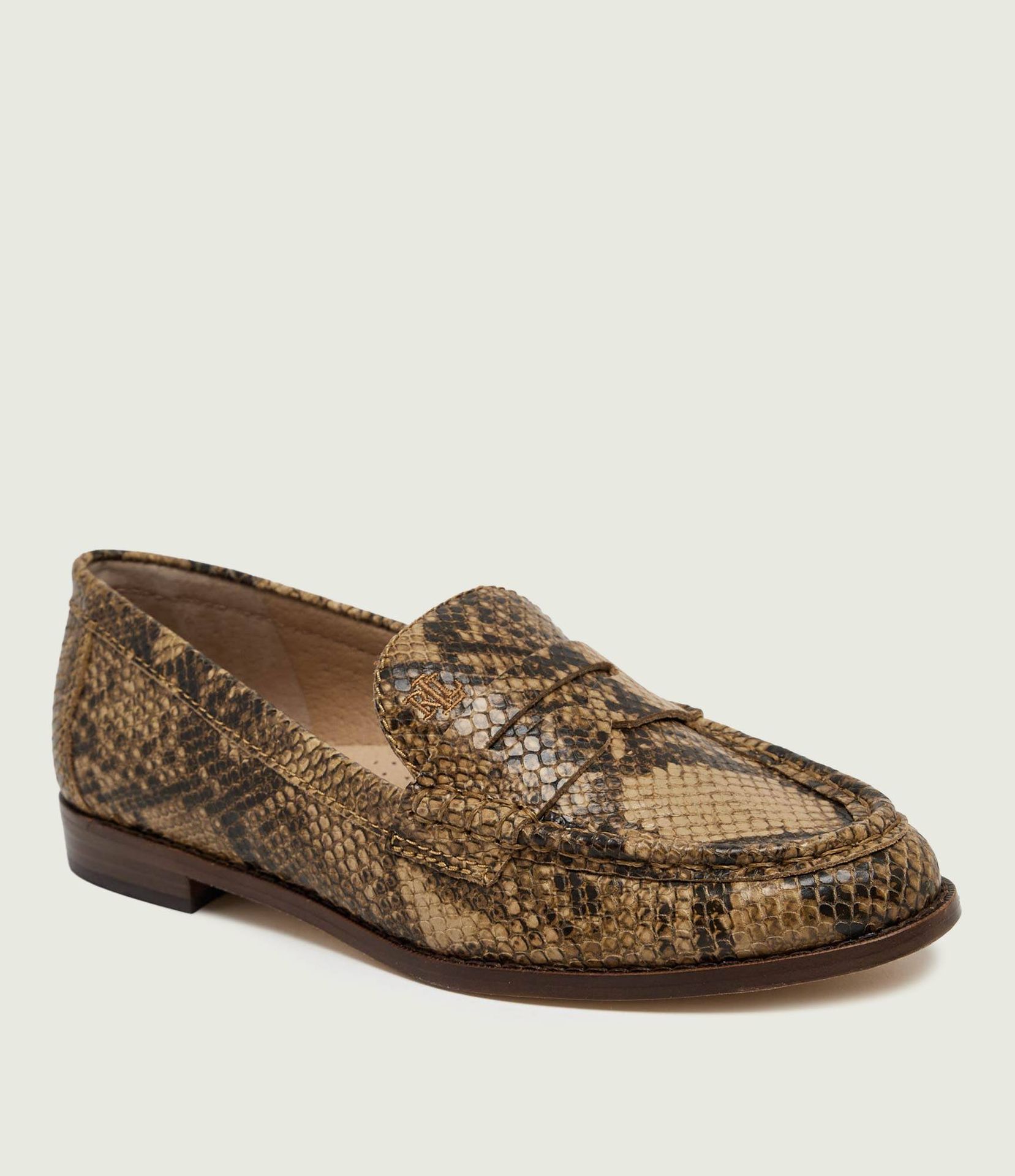 LAUREN RALPH LAUREN Skórzane loafersy Wynnie