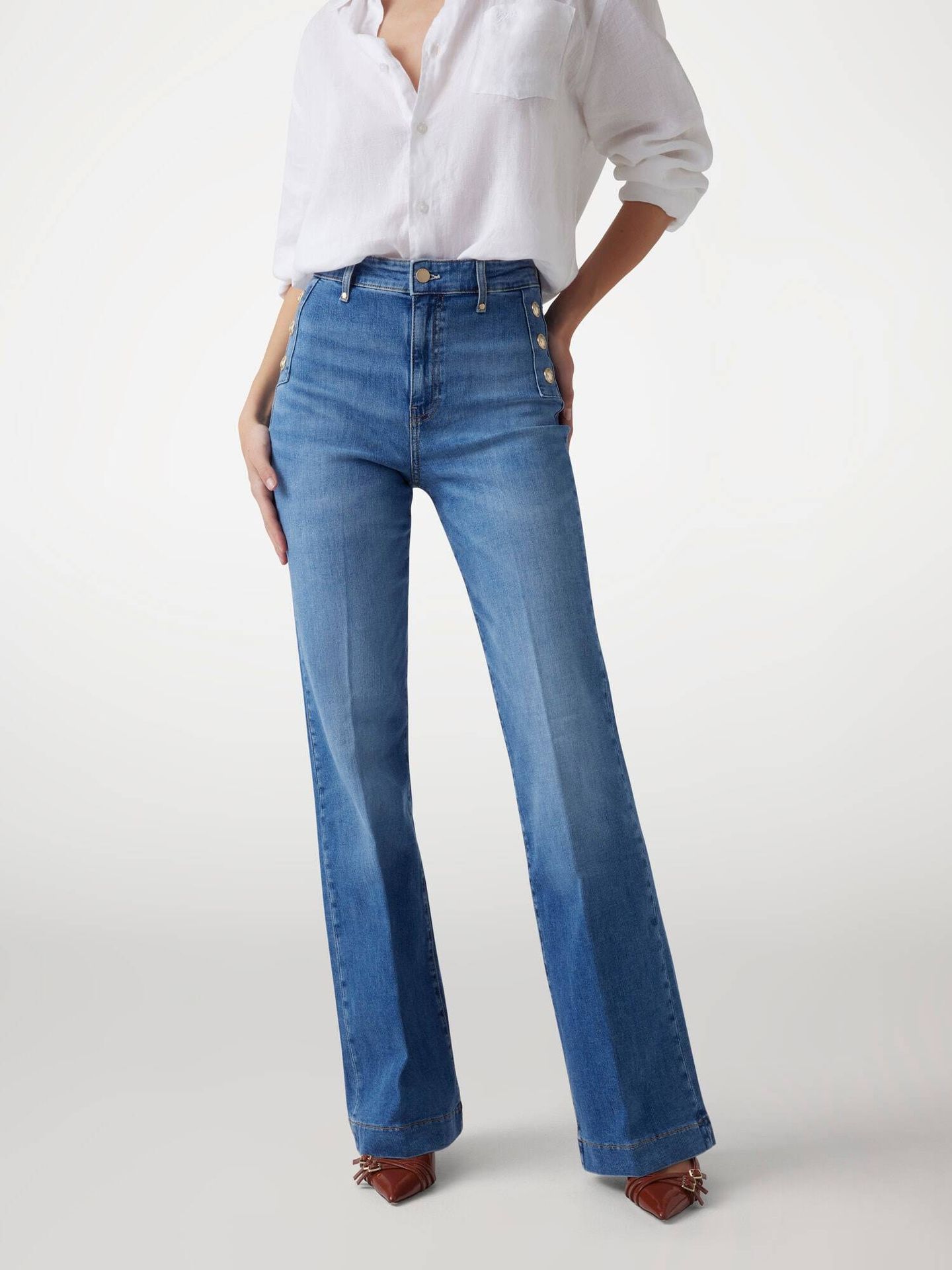 GUESS Jeansy NEW FAYE Regular Fit