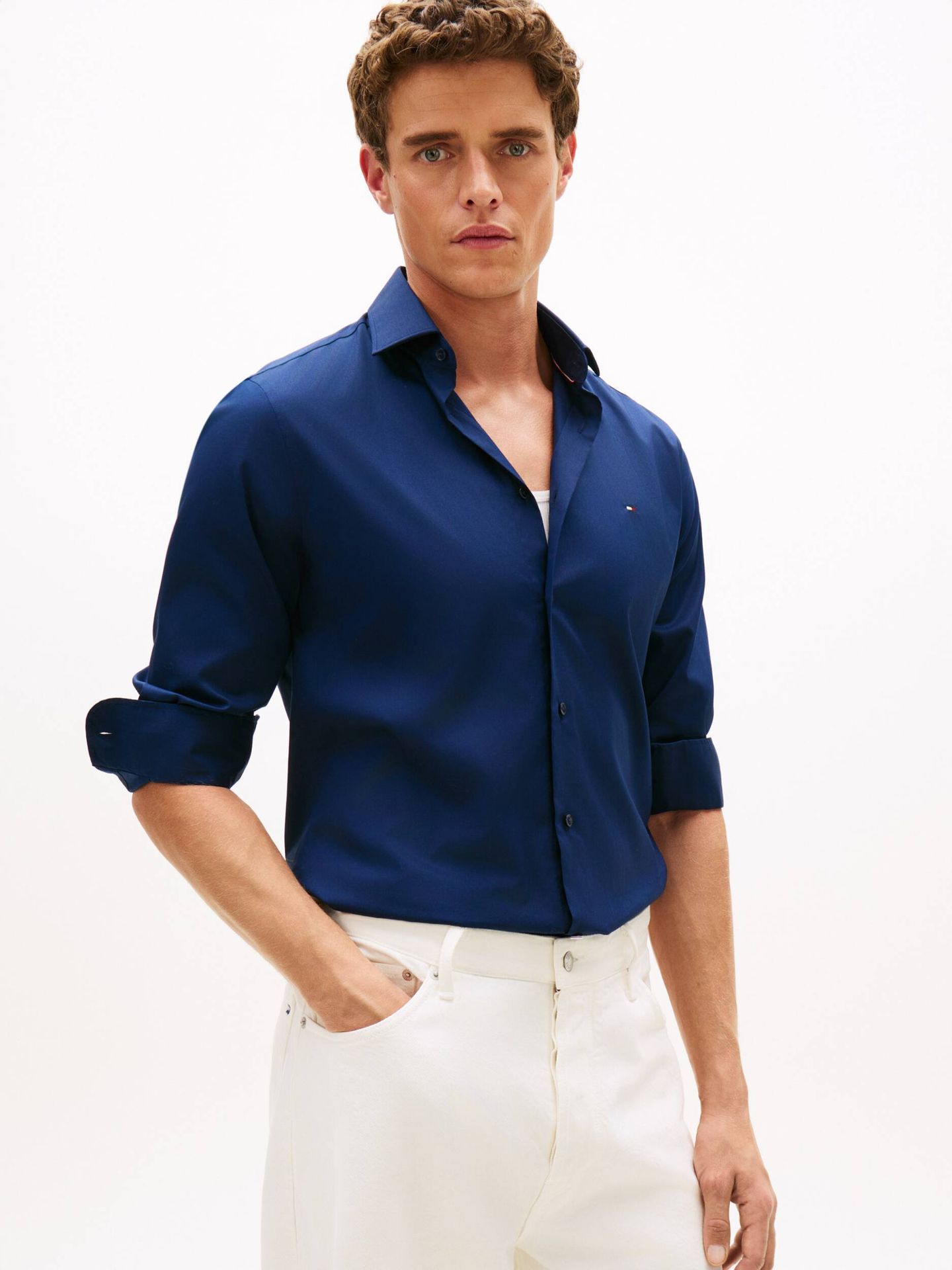 Tommy Hilfiger Koszula Slim Fit stretch