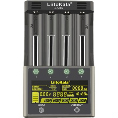 Ładowarka LIITOKALA LII-500S do akumulatorów Li-Ion NiMH NiCd