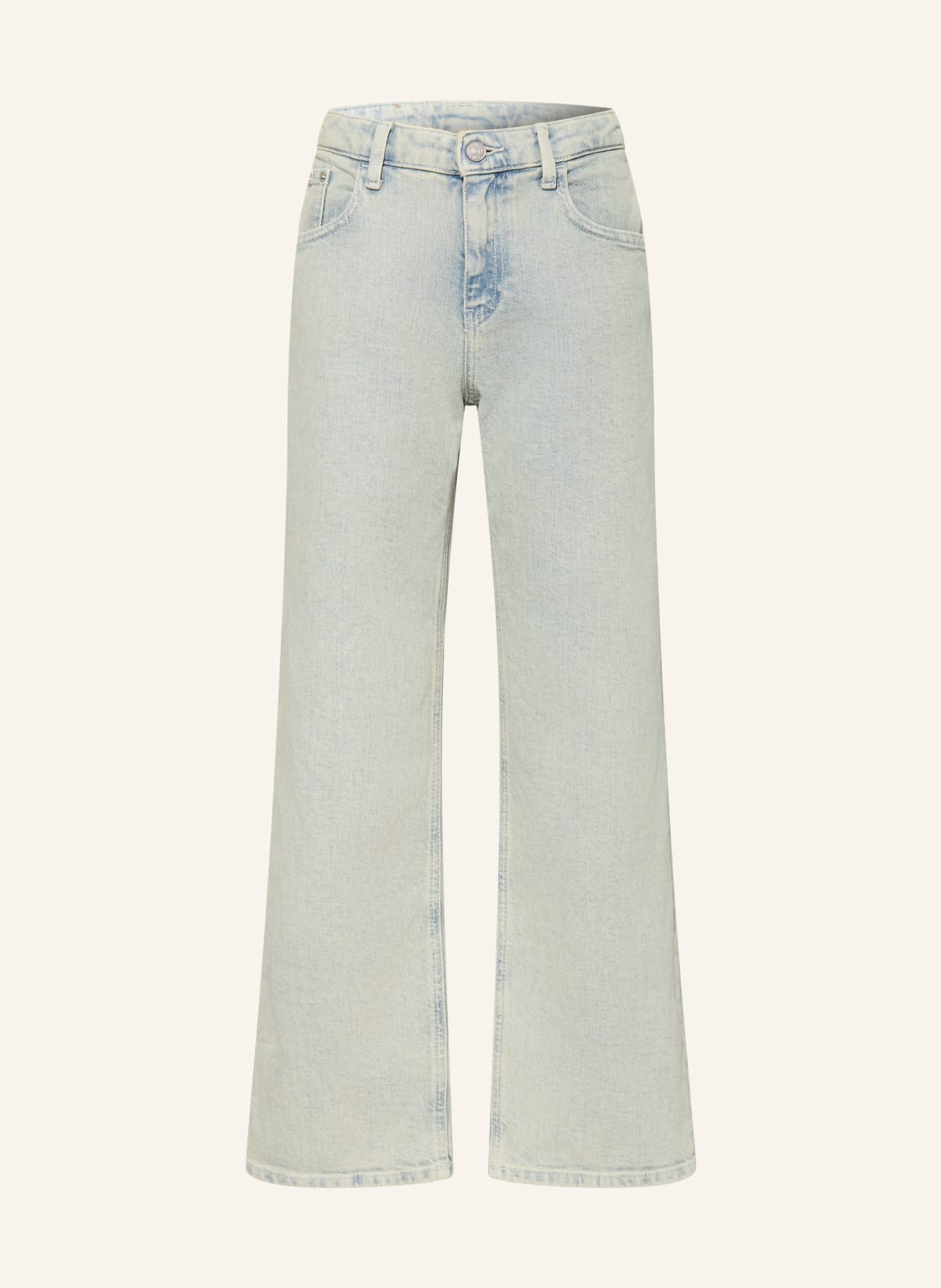Calvin Klein Jeansy Skater Wide Fit blau