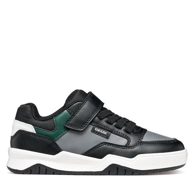 Sneakersy Geox J Perth Boy J367RE 0BCFU C0016 S Czarny