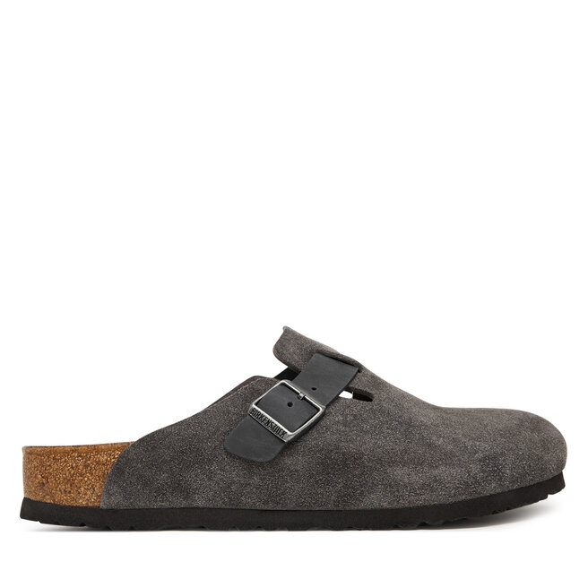 Klapki Birkenstock Boston 1032471 Szary ciemny