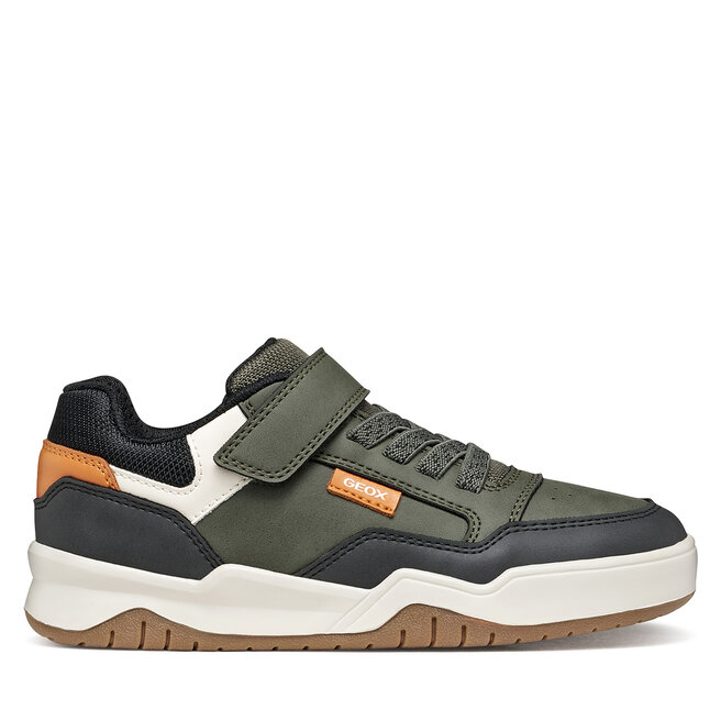 Sneakersy Geox J Perth Boy J367RE 0MEMS C3009 M Zielony ciemny