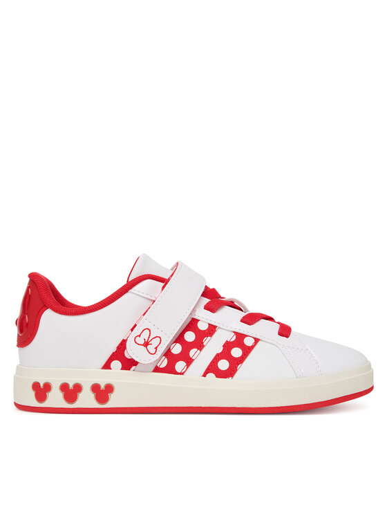 adidas Sneakersy Adidas Disney Minnie Mouse Grand Court Shoes Kids KI9185 Biały