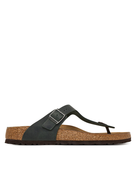 Birkenstock Japonki Gizeh 1032738 Zielony ciemny