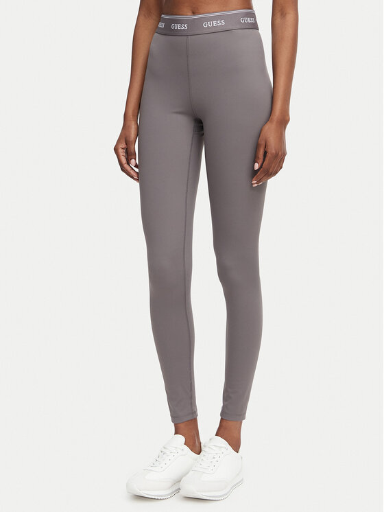 Guess Legginsy V5BB06 K1942 Szary Slim Fit