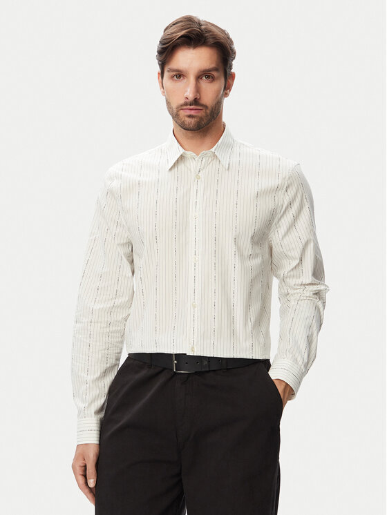 Guess Koszula 183283 Biały Classic Fit