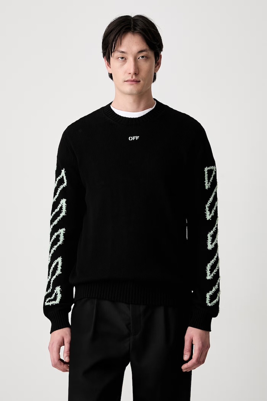 Off-White sweter bawełniany męski