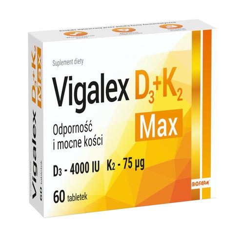 Vigalex D3+K2 Max, 60 tabl.