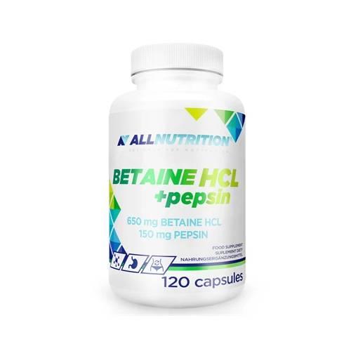 Allnutrition Betaine HCl + Pepsin, 120 kaps.