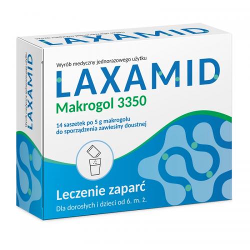 Laxamid Makrogol 3350, 14 sasz.