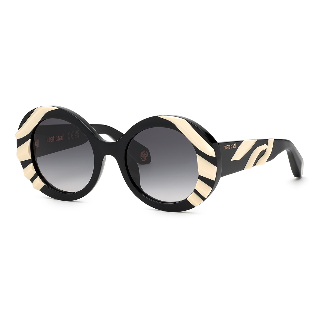 Okulary ROBERTO CAVALLI SRC010V52700Y. Okulary przeciwsłoneczne, Kolor czarny. Unisex.