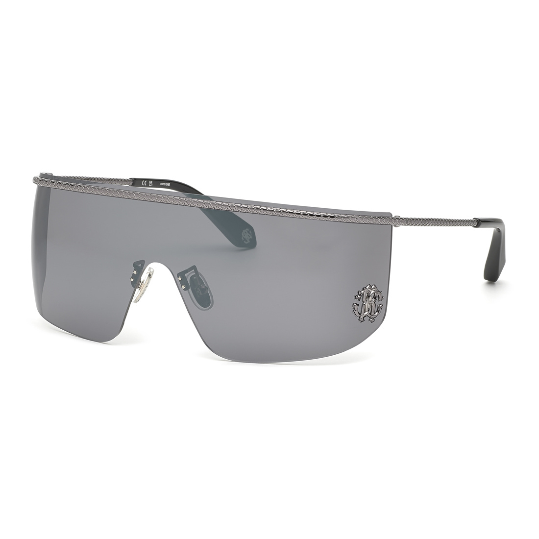 Okulary ROBERTO CAVALLI SRC012M99530X. Okulary przeciwsłoneczne, Kolor czarny. Unisex.