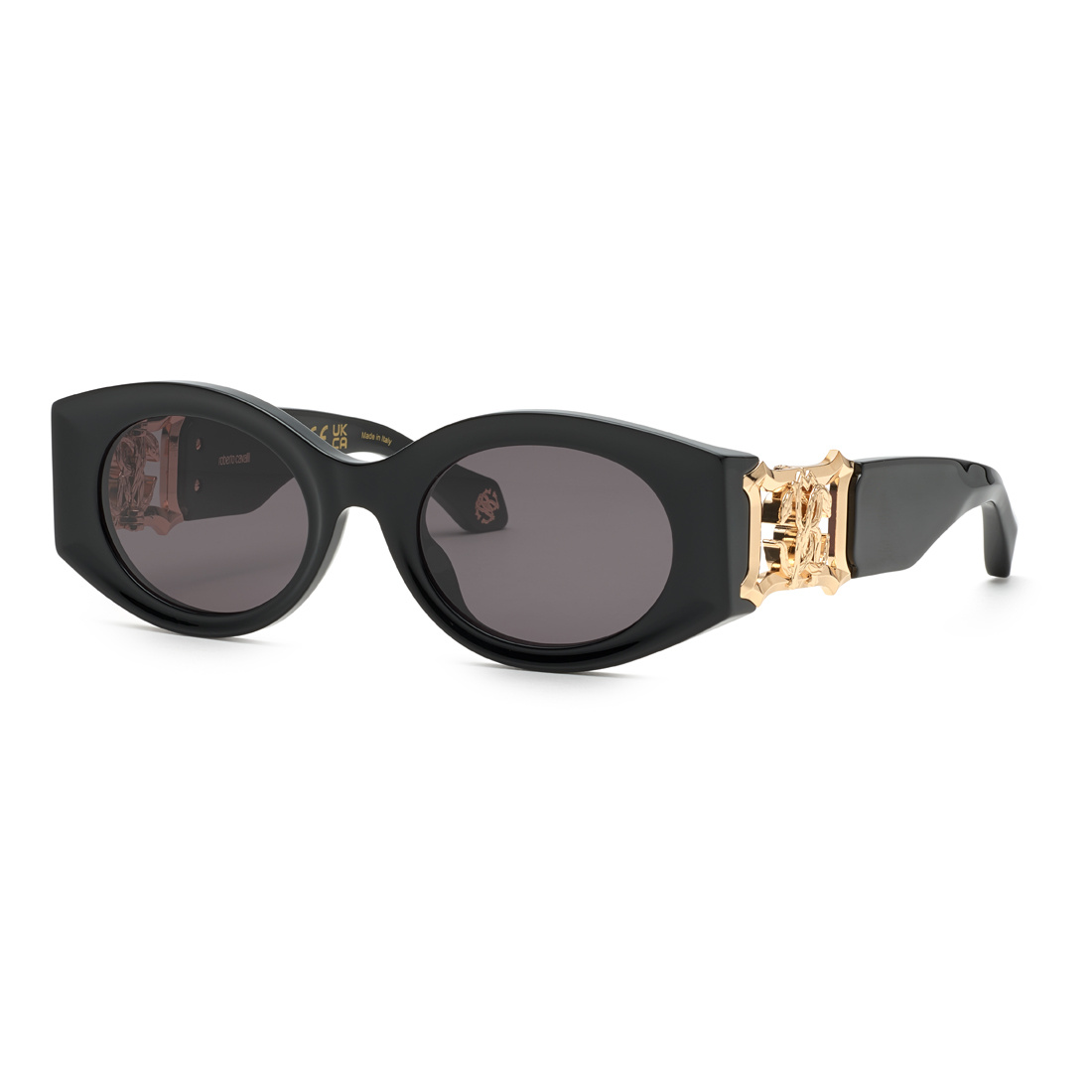 Okulary ROBERTO CAVALLI SRC064-530700. Okulary przeciwsłoneczne, Kolor czarny. Kobieta.