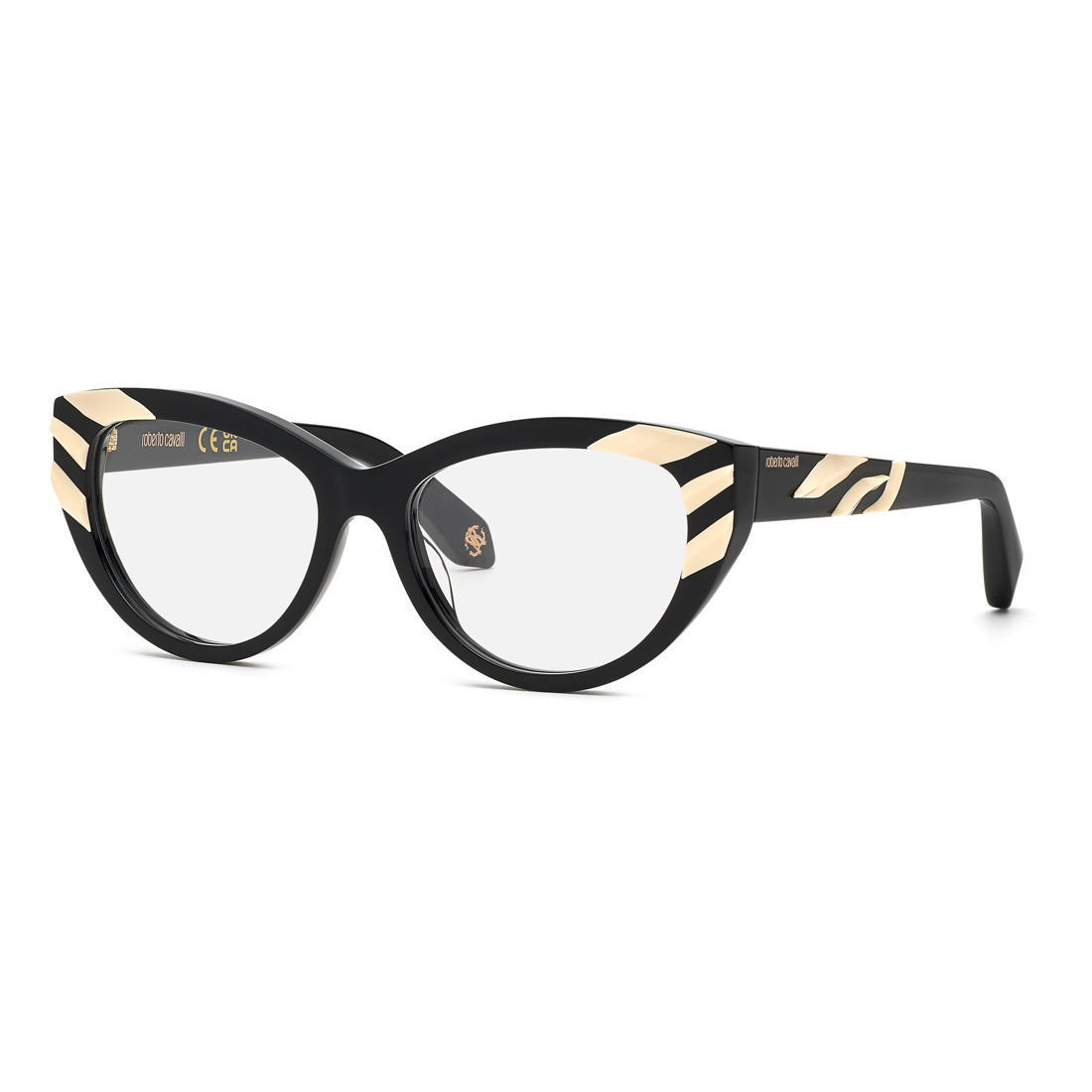 Okulary ROBERTO CAVALLI VRC024V53700Y. EYEGLASSES, Kolor czarny. Kobieta.