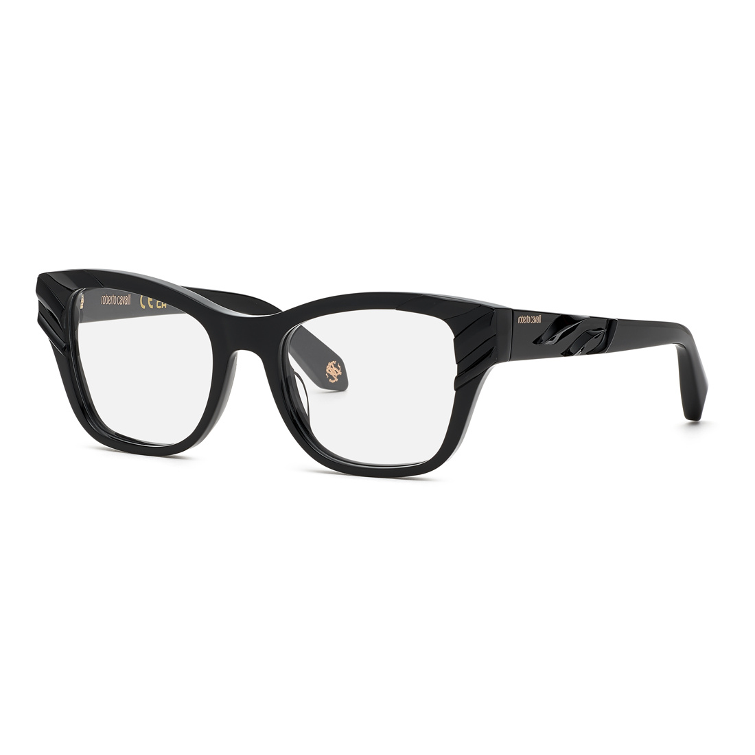 Okulary ROBERTO CAVALLI VRC025V500700. EYEGLASSES, Kolor czarny. Kobieta.