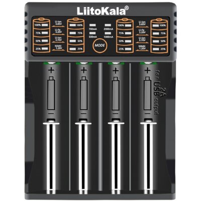 Ładowarka LIITOKALA LII-402 do akumulatorów Li-Ion NiMH LiFePO4 NiCd