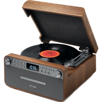 MUSE MT-118AT Bluetooth USB Drewno