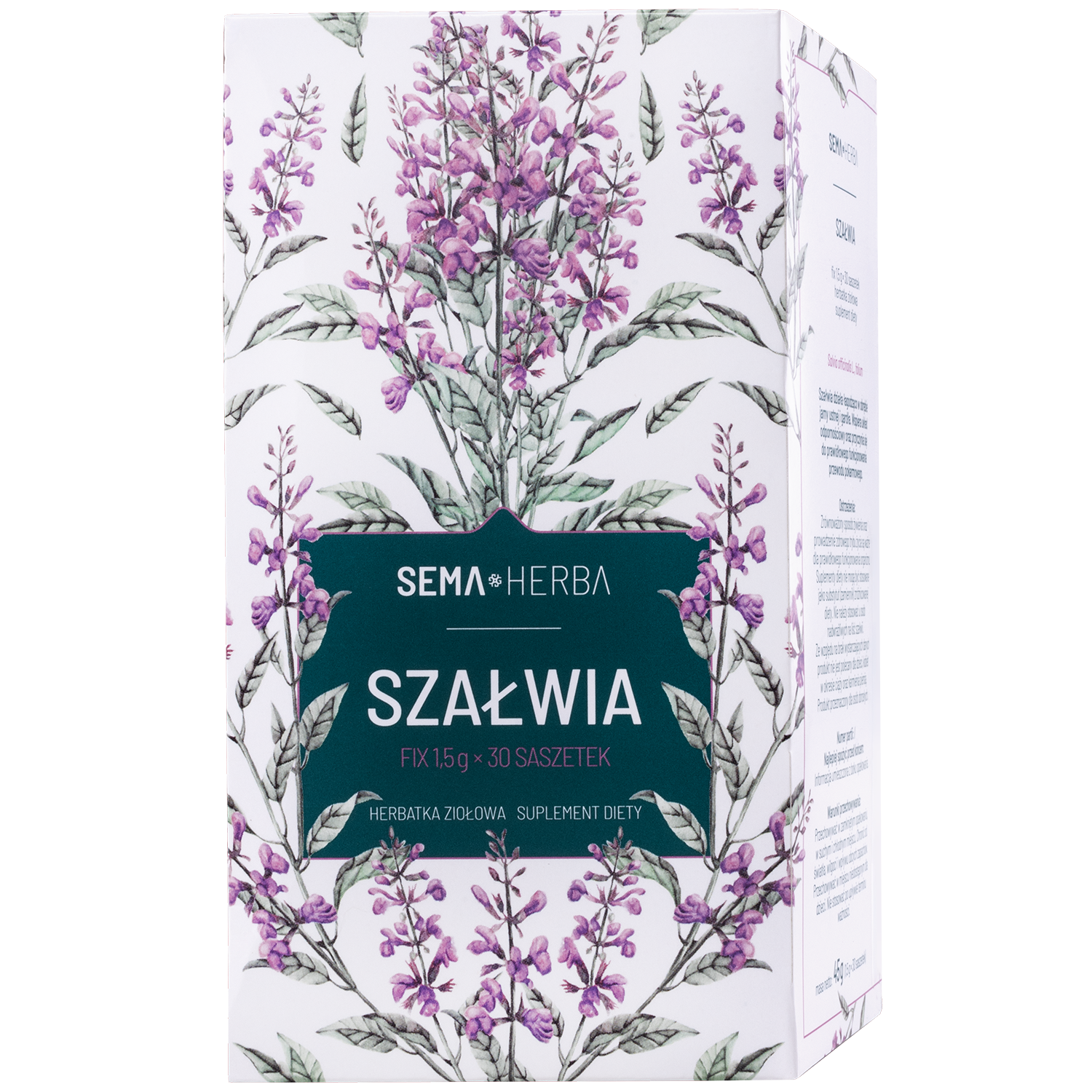 SEMA Herba Szałwia Fix, 1,5 g x 30 saszetek