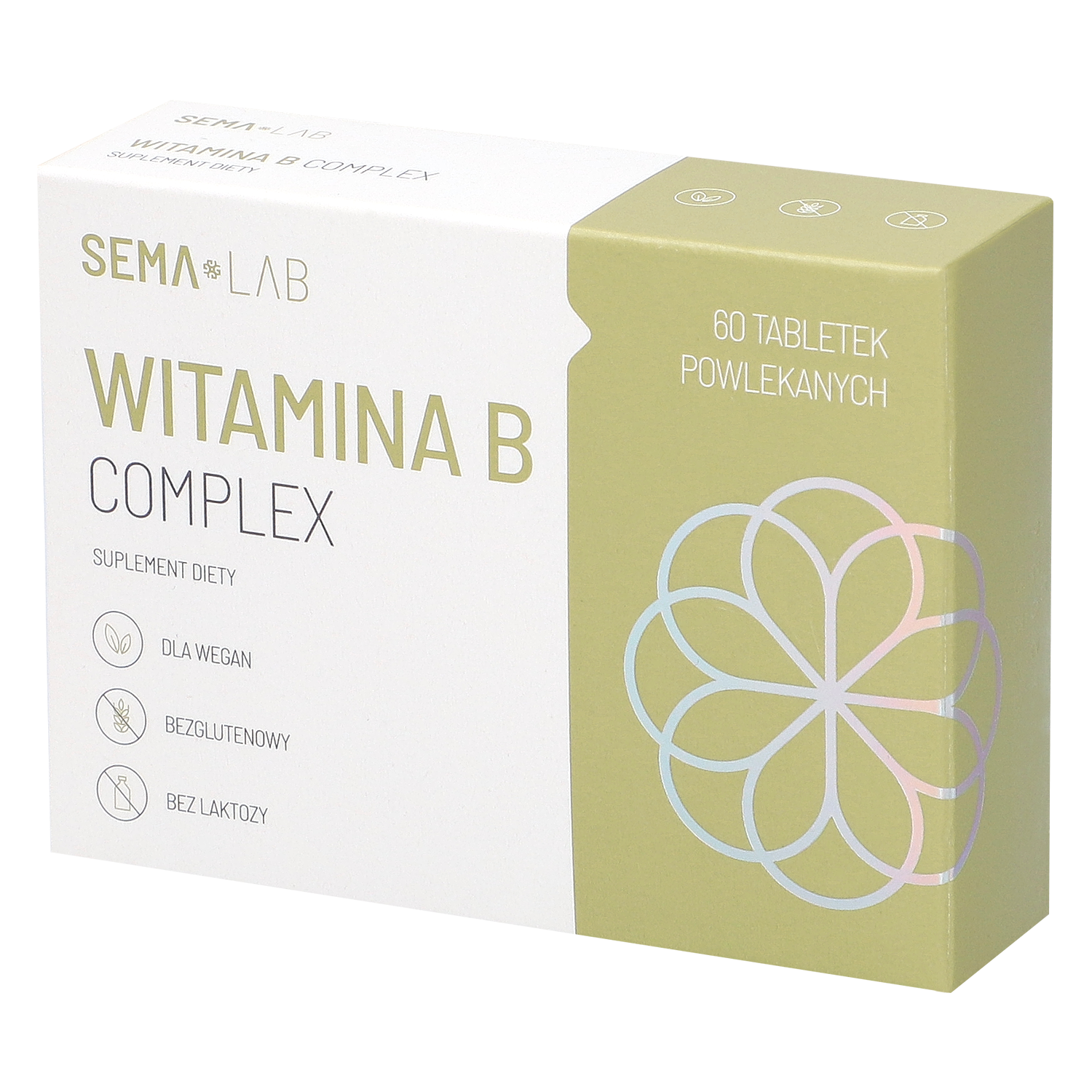 SEMA Lab Witamina B Complex, 60 tabletek powlekanych