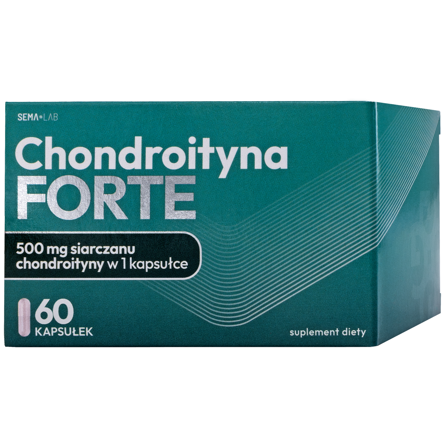 SEMA Lab Chondroityna Forte, 60 kapsułek