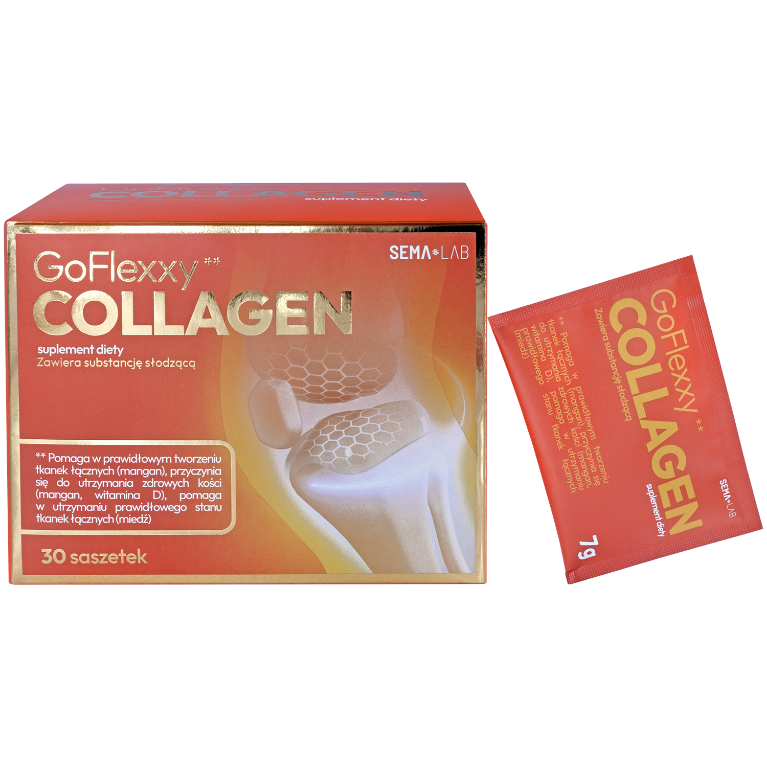 SEMA Lab GoFlexxy Collagen, 30 saszetek