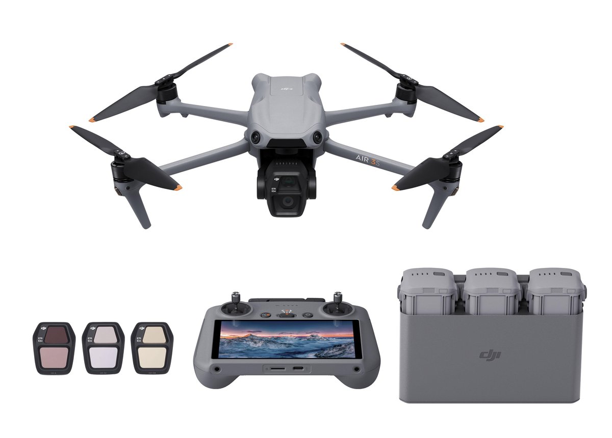 DJI Air 3S Fly More Combo (DJI RC 2)