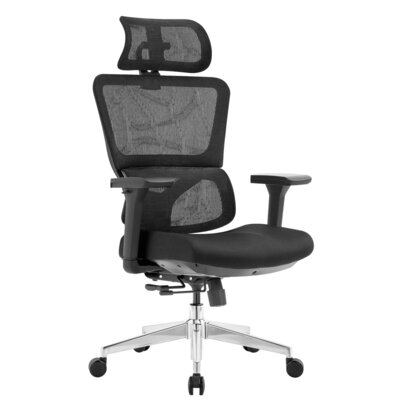HELL'S CHAIR Fotel biurowy Ergonoble 3054 Czarny