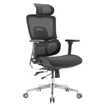 HELL'S CHAIR Fotel biurowy Ergonoble 3055 Czarny