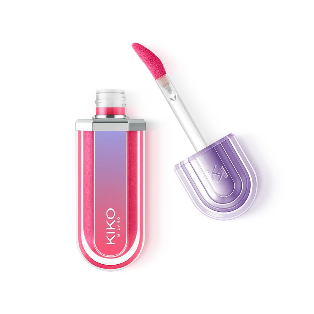 KIKO Milano 3D Hydra Xtreme Lipgloss Limited Edition nawilżający błyszczyk do ust z ekstremalnym efektem objętości 3D 10 Pink Pulse 6ml