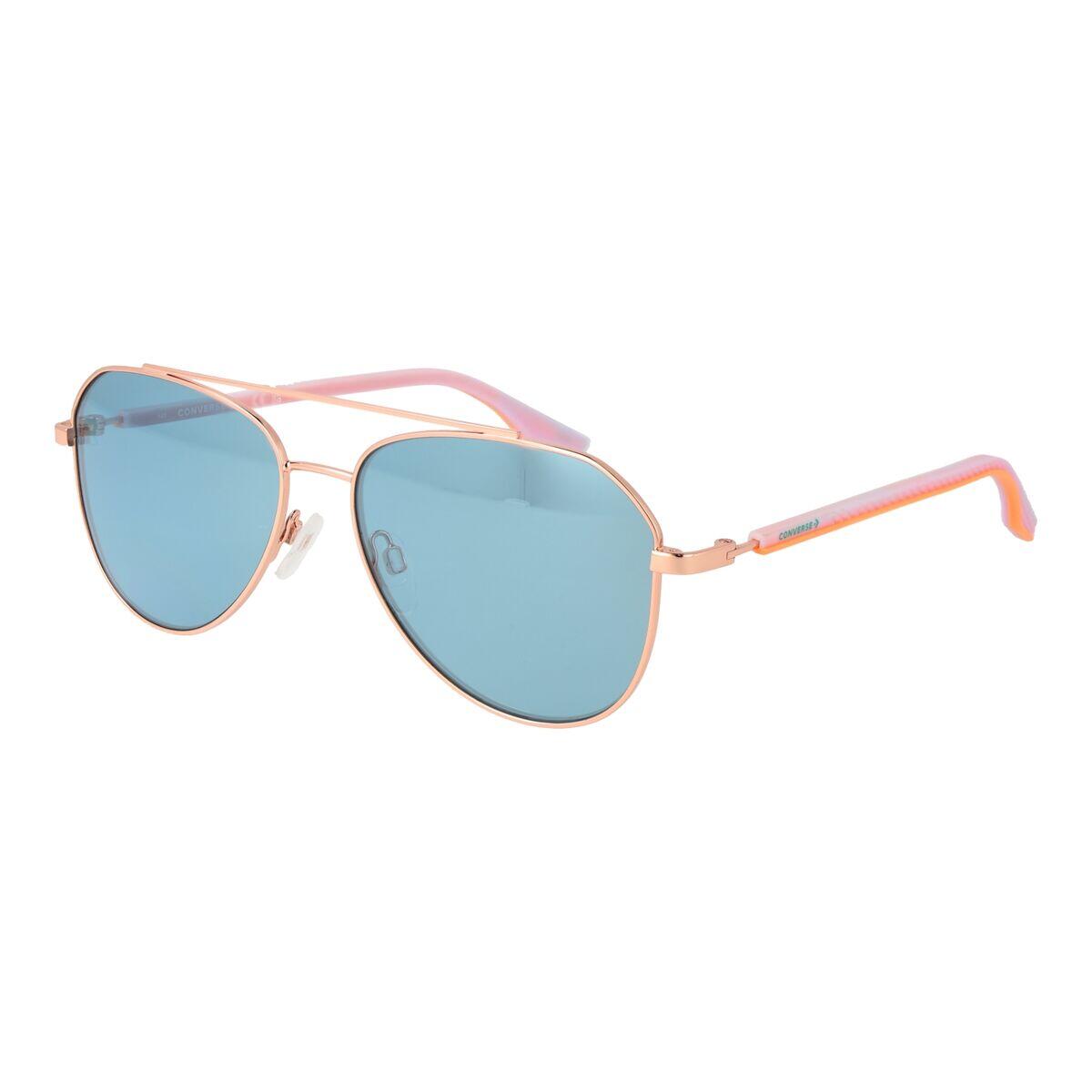 Converse Okulary Unisex Dorosły, Shiny Rose Gold, 58/16/140