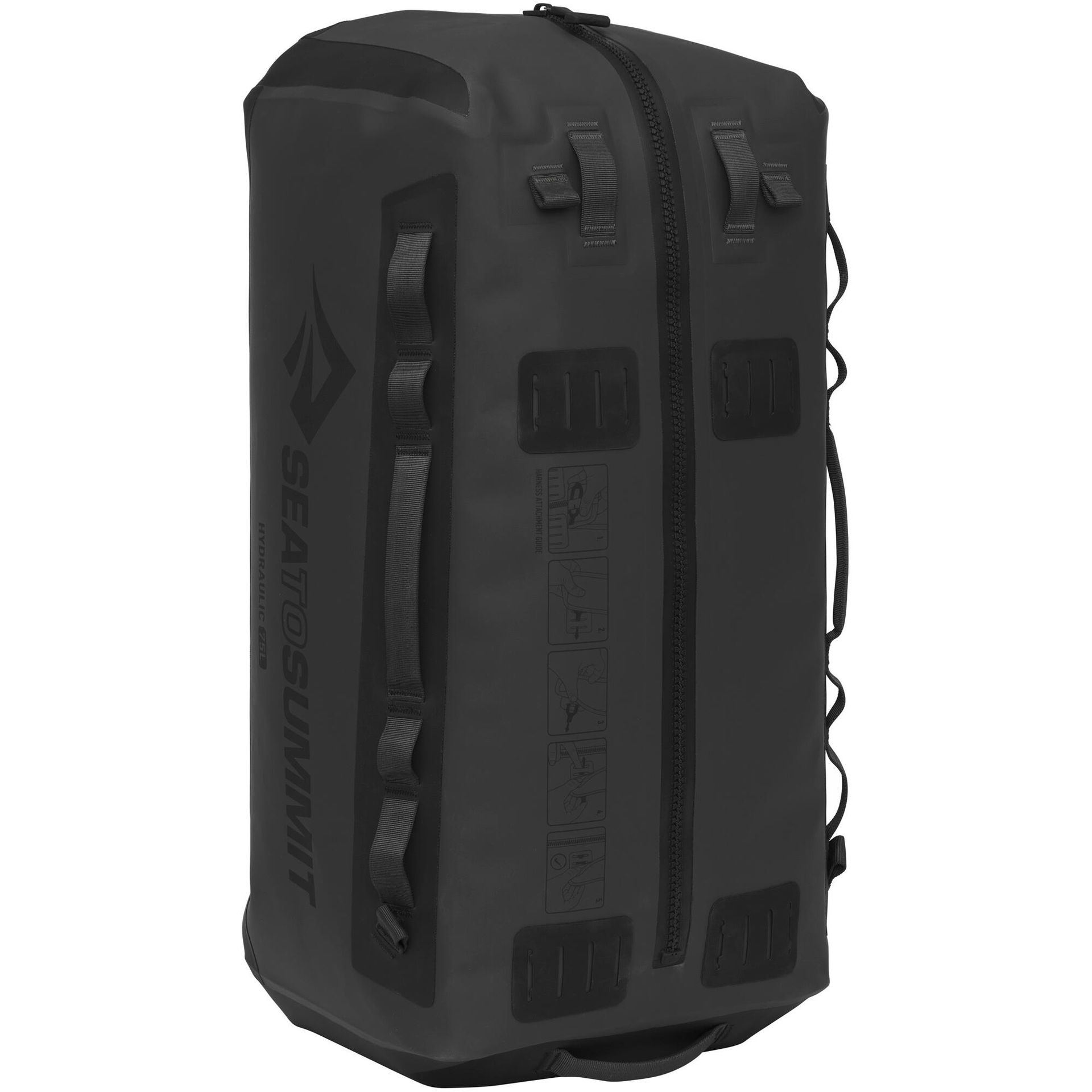 Plecak Sea to Summit Hydraulic Pro Dry Pack 50L Jet Black czarny