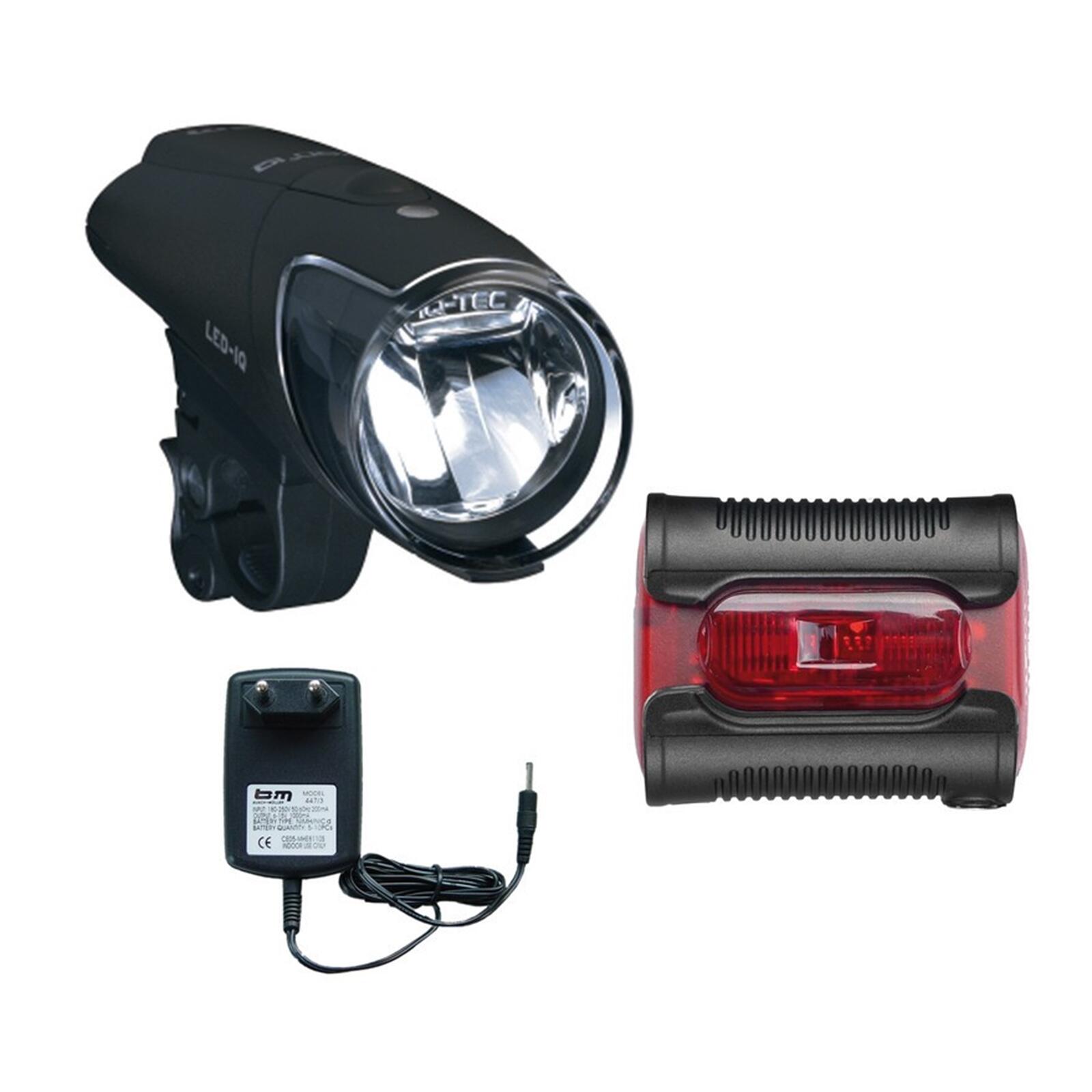 Busch + müller Busch + Müller IXON-IQ Premium + IXBACK senso USB Zestaw, black 2020 Oświetlenie rowerowe - zestawy 19.141-07