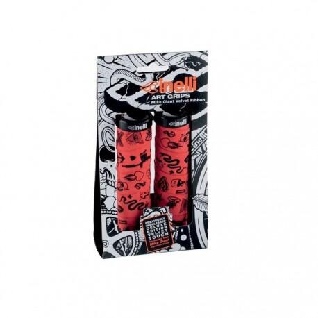Giant Cinelli Mike Art Grips uchwyty na kierownicę, 70700000, czerwony, nie dotyczy MPMGR