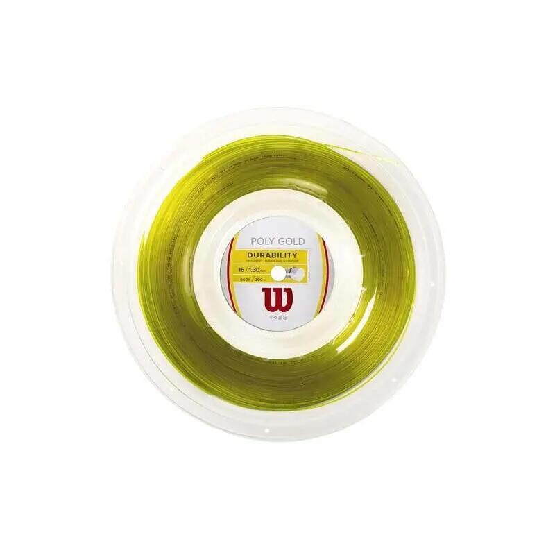 Struny tenisowe Wilson Poly Gold 200 m